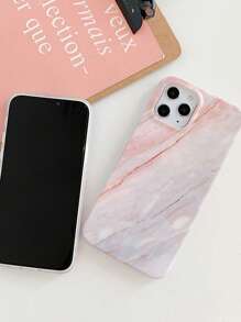 Fashionable IMD Marble Soft Phone Protective Case, Compatible With Iphone 15 Series & IPhone 14 Pro Max/XR, Anti-Drop Phone Cover