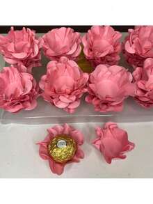 80 Cupcake Wrappers For Fine Sweets Flower Wedding Anniversary Ultrafest Lulli Style Model - Baby Pink - View 1