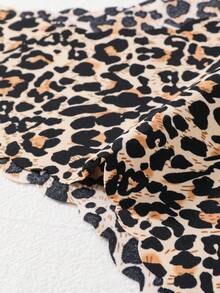 6 件装女士豹纹无缝波浪三角裤，透气舒适女士内衣，适合日常穿着、运动和瑜伽 - 彩色 - 查看 8