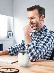 1pc 12oz Summer Creative Eggshell Cup Customizable Stainless Steel Water Bottle, Double Wall Vacuum Insulated Long Lasting Thermal, Transparent Leak-Proof Lid, Portable Travel Mug, Elegant Latte Coffee Cup, Stainless Steel Iced Tea Tumbler, Insulated Flat Bottom Cup Suitable For Milk, Coffee, Tea, Juice, Wine, Cocktail, Ice Cream