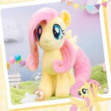 Spin Master Peluche de peluche oficial y auténtico de My Little Pony de 30 cm, muñeco de peluche de anime de dibujos animados suave, juguete Kawaii, idea de regalo para niñas (Fluttershy)