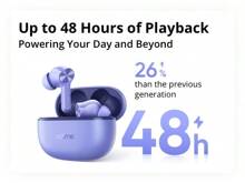 Realme Buds T200 Lite，真无线入耳式耳机，12.4mm动圈单元，长达48小时续航，45毫秒延迟，降噪(ENC)，无线5.4，圣诞礼物/赠品