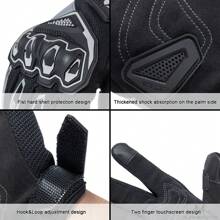 ALPINES FOX Motorcycle Gloves Men Women Touchscreen Anti-Slip Motorbike Cycling Outdoor Riding Summer Breathable Moto Racing Gloves