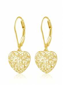 1 Pair Gorgeous Drop Earrings Wedding Anniversary Ear Jewelry For Wedding Engagement Anniversary Party Jewelry Valentine's Day Gift