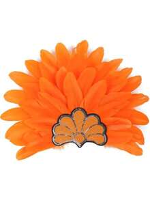 D EXCEED 1/2/3/4/6 Pcs Carnival Plumage Headband Lightweight Accessory For Parties Halloween Gifts Themed Events Durable Comfortable Flapper Headpiece Vibrant For Cosplay Celebrations - Multicolor - View 13