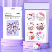 Sanrio 36/108/144 Peças Adesivos Repelentes de Mosquitos de Verão, Adesivos Personalizados para Crianças, Adesivos Sanrio, Adesivos Infantis Kuromi para Uso Externo, Adesivos Repelentes de Mosquitos, Adesivos de Esportes Ao Ar Livre, Acampamento Ao Ar Livre, Adesivos Repelentes de Mosquitos, Proteção Eficaz