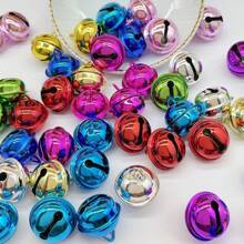 20/50 قطعة مجموعة أجراس نحاسية متعددة الألوان - مناسبة لعيد الميلاد، أجراس كبيرة بقطر 22 مم/0.866 بوصة، ديكور المنزل والحيوانات الأليفة، أجراس نحاسية مفرغة بطلاء فراغي، أجراس عيد الميلاد الملونة بقطر 22 مم، إكسسوارات مجوهرات DIY للحيوانات الأليفة، أجراس ملونة، قلادة جرس للكلب والمفاتيح، زينة أجراس معدنية صغيرة لعيد الميلاد، هدايا حفلات عيد الميلاد، باللون الأحمر والأخضر والذهبي والفضي، أجراس زينة عيد الميلاد الكلاسيكية، أجراس نجمة خماسية معلقة من الحديد المطاوع لزينة شجرة عيد الميلاد