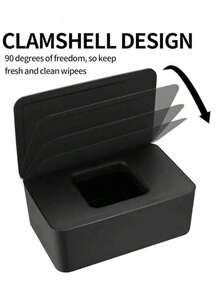 Wet Wipe Storage Box Dust-Proof Tissue Storage Box Wet Wipe Dispenser With Lid Wet Tissue Box Tissue Storage Box Tissue Dispenser - Multicolor - View 8