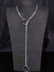 1 件装，性感内衣配饰道具，爱心链，项圈，项链，束缚带，情趣玩具道具，爱心链项圈，女士佩戴项链，成人束缚玩具，1 件装异域风情多层流苏项链，完美展现月经，约会、派对必备，让男人为你疯狂着迷，最吸睛的足部礼物，性感内衣情人节用品，情人节礼物，性感内衣配饰，万圣节，圣诞节，情人节，约会，派对