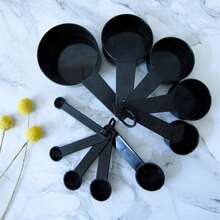 烘焙量杯和量勺、面粉勺、带秤的烘焙厨房量勺 - 彩色 - 查看 9