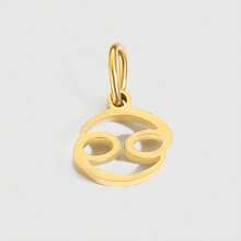 Constellation Zodiac Charms For Jewelry Making Supplies Gold Color Pendant Diy Necklace Bracelet Earrings Accessories - Gold - View 16