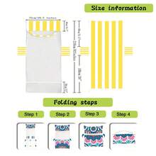 1pc Summer Striped Beach Chair Cover - Quick Dry Microfiber, Foldable Into A Tote Bag With Pockets, Ideal For Pool, Travel & Vacation, Machine Washable, Beach Chair Cover - Multicolor 1 - View 8