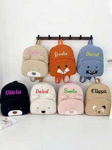 Personalized Embroidered Children Backpack,Kids School Bag,Back To School Bag,Custom Name Backpack,Boys Girls Bag