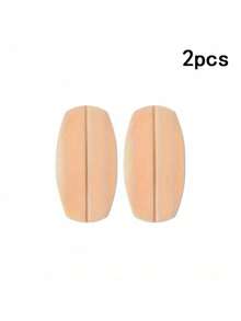 2pcs/6pcs Silicone Bra Strap Clips, Nude + White + Black, Non-Slip Shoulder Pads, Soft Invisible Bra Strap Protectors, Invisible Non-Slip Fixation For Bra Underwear To Prevent Straps From Falling Off, Traceless Artifact Shoulder Pads, Silicone Decompression Shoulder Pads