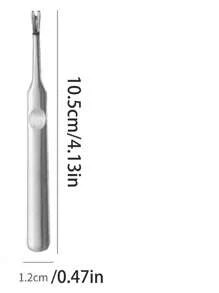 1/2 件专业不锈钢角质层和老茧去除工具套装、指甲钳、双头指甲推刀、指甲和足部护理工具、无香型 - 彩色 - 查看 6