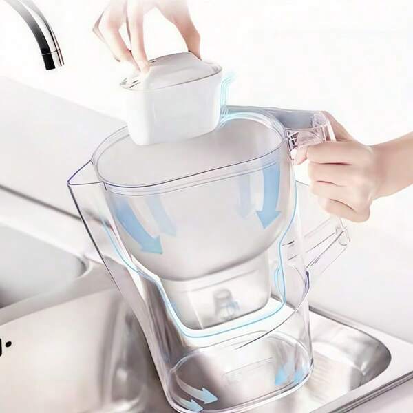Water Kettle Descaling & Purification Cartridge, Home Kitchen Water Purifier Filter, Automatic Water Dispenser Filter Cartridge, Water Pitcher Filter, Water Purifier Filter, Water Filtration Pitcher Replacement Filter, Kitchen Active Carbon & Ion Exchange Resin Filter Cartridge