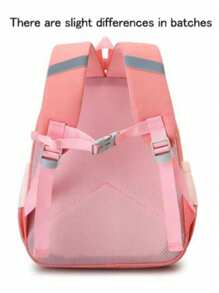 Kindergarten Schoolbag Female Small, Medium And Large Class Boys Light Weight Loss And Spine Protection Children 3-6 Years Old Cartoon Cute Shoulder Back