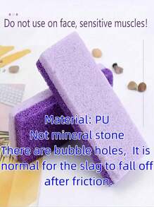 Foot Pumice Stone Exfoliating File, Callus And Dead Skin Remover, Heel Brush, Salon Foot Scrubber Pad, Men's And Women's Pedicure Exfoliation Tool,Callus Removal & Foot Brush And Pedicure Exfoliation Tools, For Dead Skin