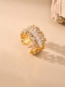 1 Pc Fashionable Luxury Minimalist Ring, Versatile Stylish Women Accessory