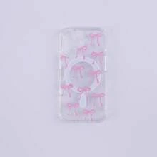 Bowknot Skin-Friendly Magnetic Phone Case Compatible With IPhone 16 ProMax/15/14/13/12/11 Protective Cover