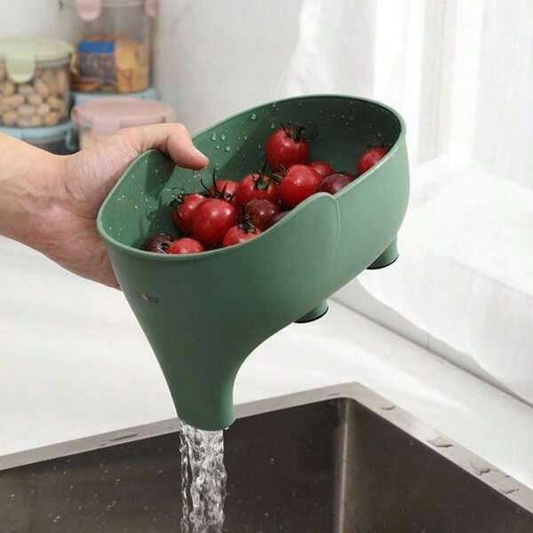 Kitchen Stainless Steel Drainage Basket Hanging Space Saving Sink Filter With Multiple Optional Kitchen Tools Outils Accessoires