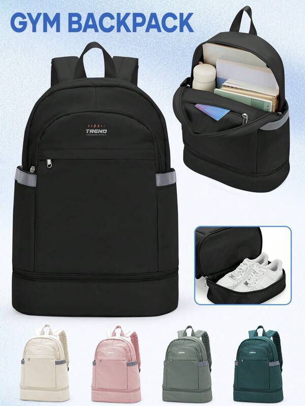 Mochila de Academia de Grande Capacidade, Mochila de Viagem com Compartimento para Notebook de 15,6 Polegadas e Bolsos Laterais para Garrafas, Mochila para Notebook, Mochila Escolar para Meninas do Ensino Médio e Faculdade, Leve e Durável Mochila Casual Escolar para Meninos e Meninas Adolescentes, Mochila Escolar com Vários Bolsos, Bolsa de Trabalho para Estudantes Universitários Menina e Menino, Bolsas e Estojos para Laptop de Volta às Aulas