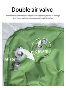 Saltea gonflabilă cu pompă de picior pentru două persoane: Ultra confortabilă și autoumflare rapidă! Ideală pentru camping, călătorii și uz casnic