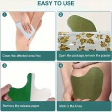 50/100/150PCS Wormwood Knee Patch, Wormwood Knee Patch, Wormwood Back Patch, Wormwood Neck Patch, Wormwood Hot Patch, Moxibustion Patch, Joint Patch, Hot Compress Patch, Cervical Patch, Suitable For Daily Use