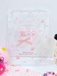 1 件透明外壳心形娃娃彩绘平板壳，轻巧超薄软壳，简约/个性/创意/卡通/休闲/可爱 TPU 平板保护单壳适用于 iPad Mini 1/2/3/Mini4/Mini5/Mini6/Mini7/9.7/10.2/10.5/10.9/11 英寸/10 代/Air 11 英寸 (M2)-2024/Pro11 英寸 (M4)-2024/iPad Air 11 英寸 (M3) 2025/iPad (A16) 11 英寸第 11 代 2025，苹果型号 A7/A8 型号，产品不包括手写笔 - 彩色 - 查看 1