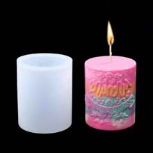 DIY Crystal Dropper Mold, Cylindrical Candle Mold, Dropper Ornament, Silicone Mold