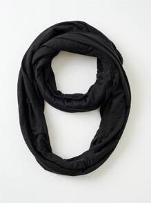 1pc Women's Solid Color Silky Soft Travel/Photo Shawl, Versatile Simple Fashion Neck Scarf