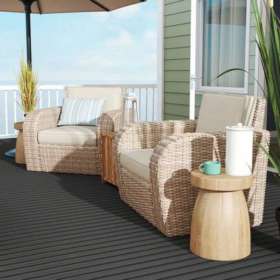 VA-Cerulean EVA Foam Marine Floor Mats, Non-Slip Self-Adhesive Marine Mats With Teak Look, Suitable For Boats, Yachts And Swimming Pools, Size: 240 X 60 Cm