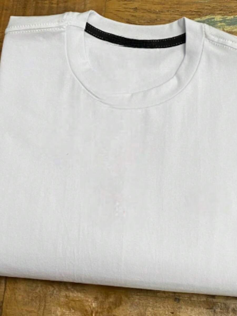 Peruvian Men's Shirt Yarn 40.1 Premium Basic Shirt Basic Men's Shirt Kit Basic Men's Shirt - 白色 - 查看 1