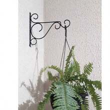 Kit 2 Ganchos Decorativos de Parede – Suporte Multiuso para Toalhas, Plantas e Acessórios - Preto - Visão 7