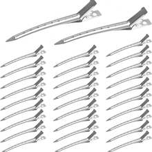 Pin Curl Clips 30 /20/10pcs, Silver Metal Hair Styling Clips For Sectioning, Curls & Extensions DIY Accessories (3.50 Inch) - Long Silver - View 9