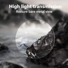 5片装钢化玻璃屏幕保护膜，兼容华为Watch GT 6 Pro 5 4 3 Pro GT Runner屏幕玻璃膜，防刮花保护膜，适用于41mm、42mm、46mm表壳尺寸的手表GT6、GT5、GT4、GT3 Pro，透明玻璃膜，生日/圣诞节/送给男孩/女孩的礼物 - 無色 - 查看 7