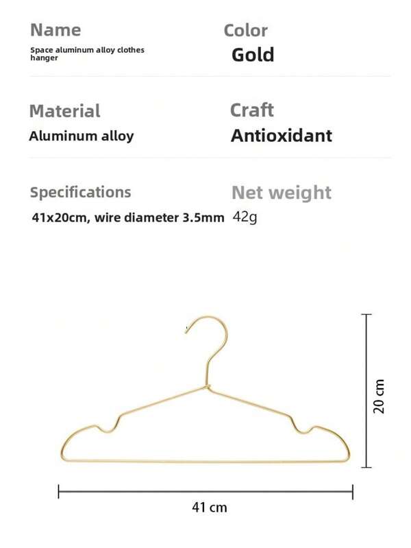 10PCS Premium Metal Hangers, Thin Modern Wire Shoulder Rack With Notches For Delicate Clothes & Sleeve Holder