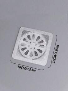 12 PIEZAS Cubierta de drenaje con filtro contra el cabello, Filtro de silicona anti-moscas, Herramienta de prevención de cucarachas y olores para el baño del hogar