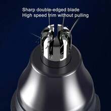 OBOVAY 1 件男士精密毛发修剪器 - 轻松修剪鼻毛、耳毛、眉毛和面部毛发，时尚的一体式修剪工具，不含电池，随机发货 - 鼻毛修剪器 - 查看 6