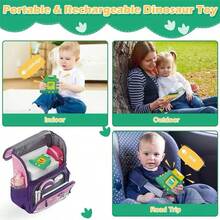Brinquedo Card Infantil Cartão Fala Inglês Português Dino Apraxia Alfabetização 224 Palavras - Multicolorido - Visão 5
