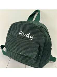 Personalized Kids Mini Backpack, Custom Name Bag,Personalized Embroidered Children Backpack