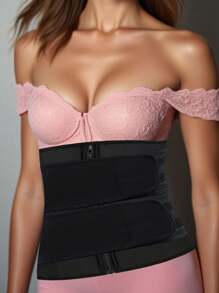 1 pieza Entrenador de cintura unisex, que induce la transpiración, corsé ajustador de cintura con cremallera de neopreno para moldear el núcleo y el abdomen, acelera la quema de grasa, mejor conformación corporal, cinturón de ejercicios adecuado para ejercicio, deporte en casa y caminar