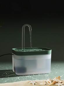 50.72盎司自动宠物饮水器 - 为猫和小型犬提供新鲜过滤水源 - 适合室内使用 - 彩色 - 查看 9