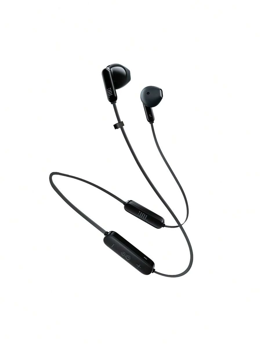 JBL T235BT Neck-Hanging Bluetooth Headphones, Neckband Design For Stable Connection, Immersive Music Experience - Black - View 1