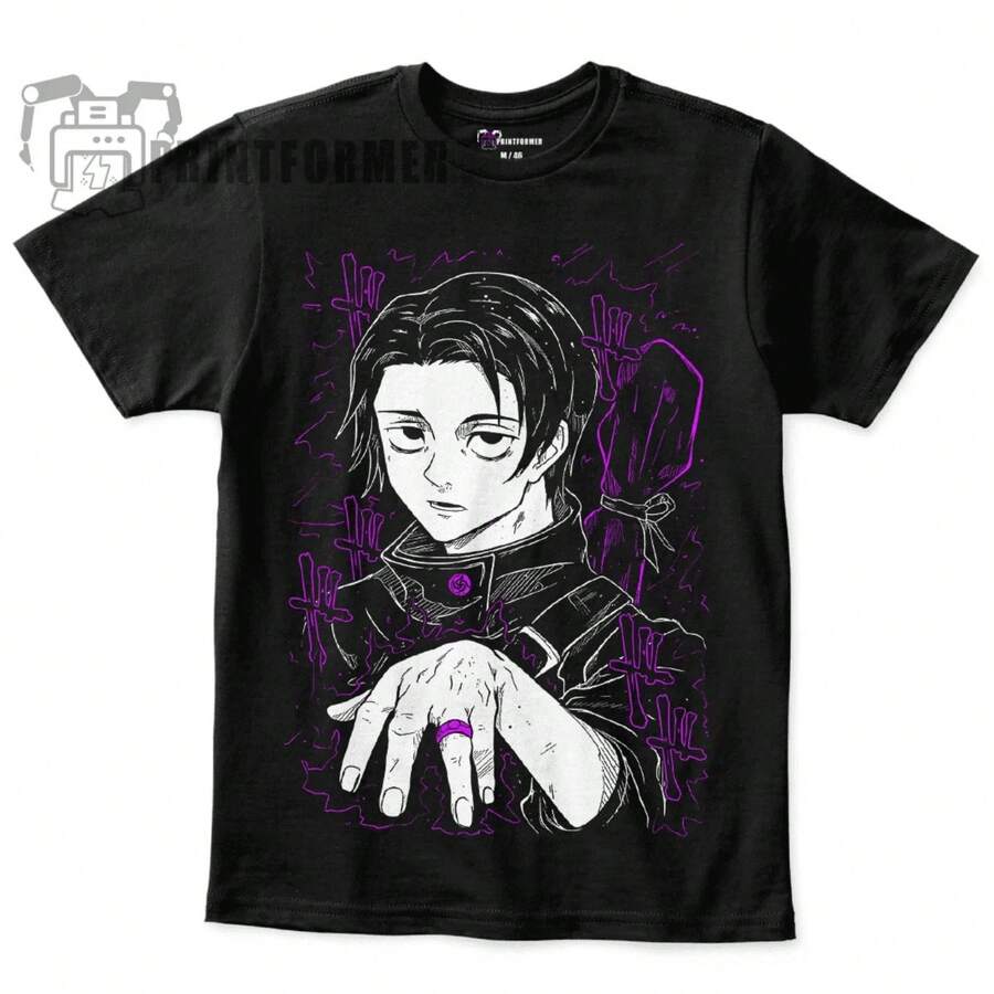 Unisex T-Shirt Yuta Okotsu - 黑色 - 查看 1