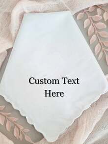 Fazzoletto personalizzato e personalizzato "Mantieni la tua unione", regalo per il giorno del matrimonio per il padre, la madre della sposa o dello sposo, regalo per la festa della sposa, damigelle d'onore, testimoni, ricordo, riutilizzabile, multifunzionale, ornamentale, elegante, accessori per abbigliamento, Ognissanti, fidanzato, fidanzata, famiglia, amici