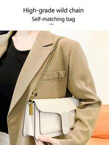 Fashionable New Shoulder Bag Chain Strap Replacement Accessory High-Grade Metal Extender Chain Detachable & Adjustable Length - Bronze - View 3