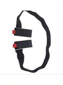 1 Pc Red Ear Handheld Double Ski Strap Ski Strap Ski Fixed Strap Ski Shoulder Strap (Hook And Loop Direction Random)