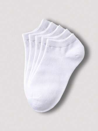 18 双男女通用袜子，运动袜，白色/黑色/灰色踝袜，隐形袜，纯色简约时尚，适合日常休闲穿着 2 件/6 件/12 件/18 件/24 件/30 件/36 件/40 件