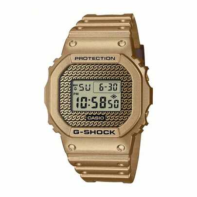 Men's Fashionable Versatile Daily Digital Watches, Metal Color